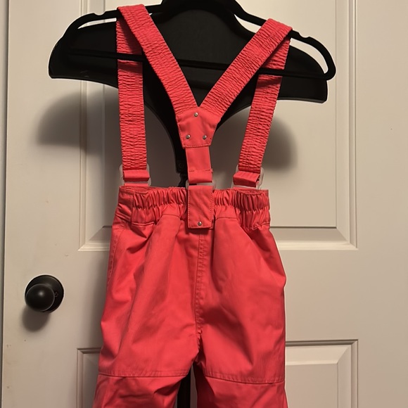 Obermeyer girl snow overalls size 4 pink - Picture 8 of 11